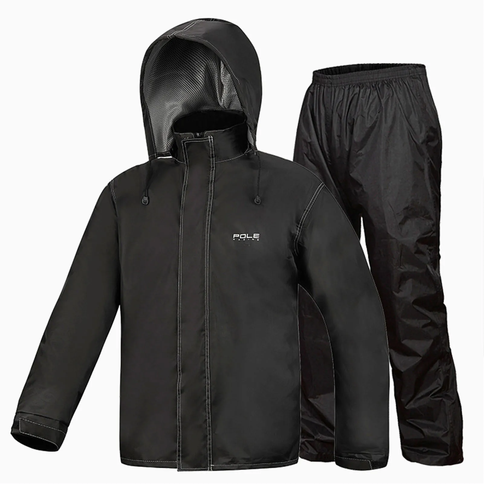 Regenanzug Wasserdichte Fahrrad-Regenjacke & -Hose Unisex Wander-Regenmantel Regenhose für Motorrad Angeln