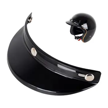 Motorradhelm-Visiere/Schutzvisiere mit UV-Schutz, einfach zu montieren, Vintage-Stil, Helmzubehör