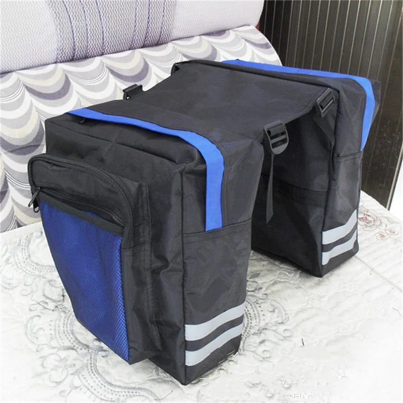 Radfahren Doppelseitiger Gepäckträger Fahrrad 2-in-1 Camo Trunk Bag – Image 6