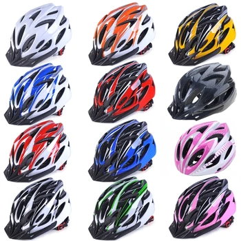 PMT Neuer Fahrradhelm mit Komfortpolsterung, Leichter Hohlraum-Kopfschutz, Sicherheits-Fahrradhelm für MTB