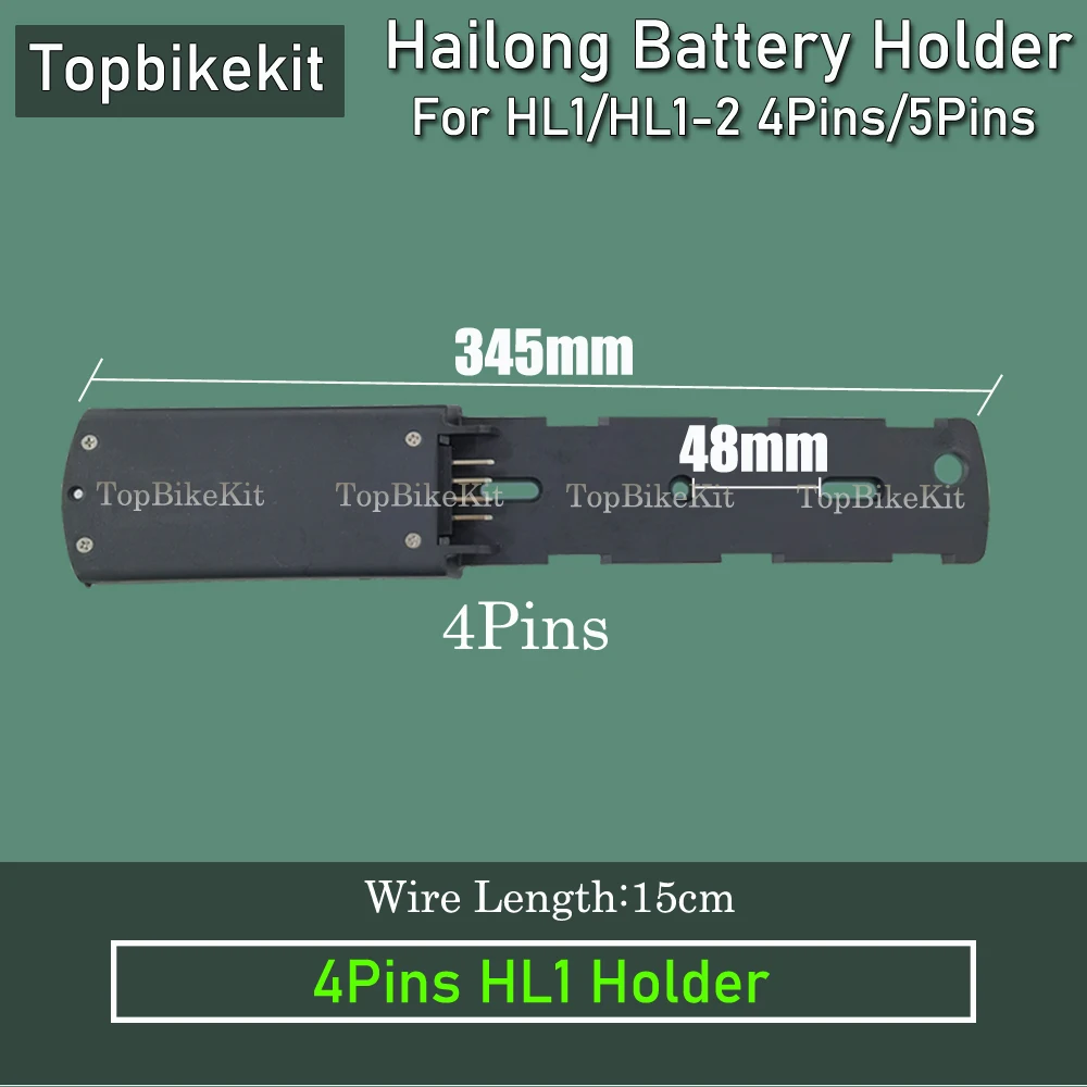 Ebike Hailong Batteriehalter Träger 4P/5P Stecker/Super 73 Batterie Montageplattenhalter Untere Basishalterung