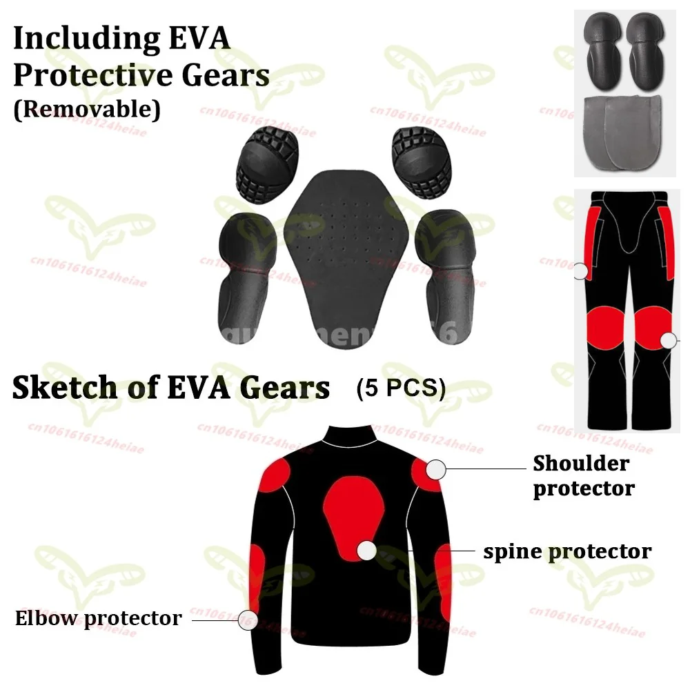 Sommerliche Atmungsaktive Motorradjacke für Herren und Damen – Image 5