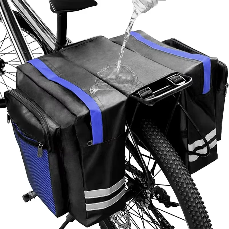 Hochkapazitäts-Doppelseitige Fahrrad-Gepäckträgertasche mit Robuster – Immagine 5