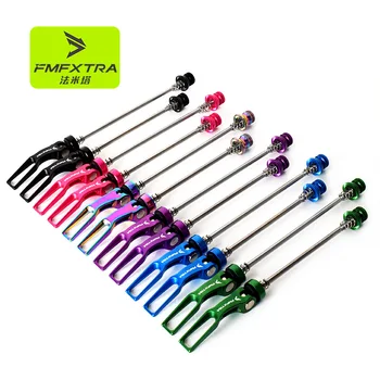 Fahrrad-Schnellspanner, bunte CNC-Aluminiumlegierung, hochfeste MTB-Mountainbike-Radnabe, Schnellspannhebel
