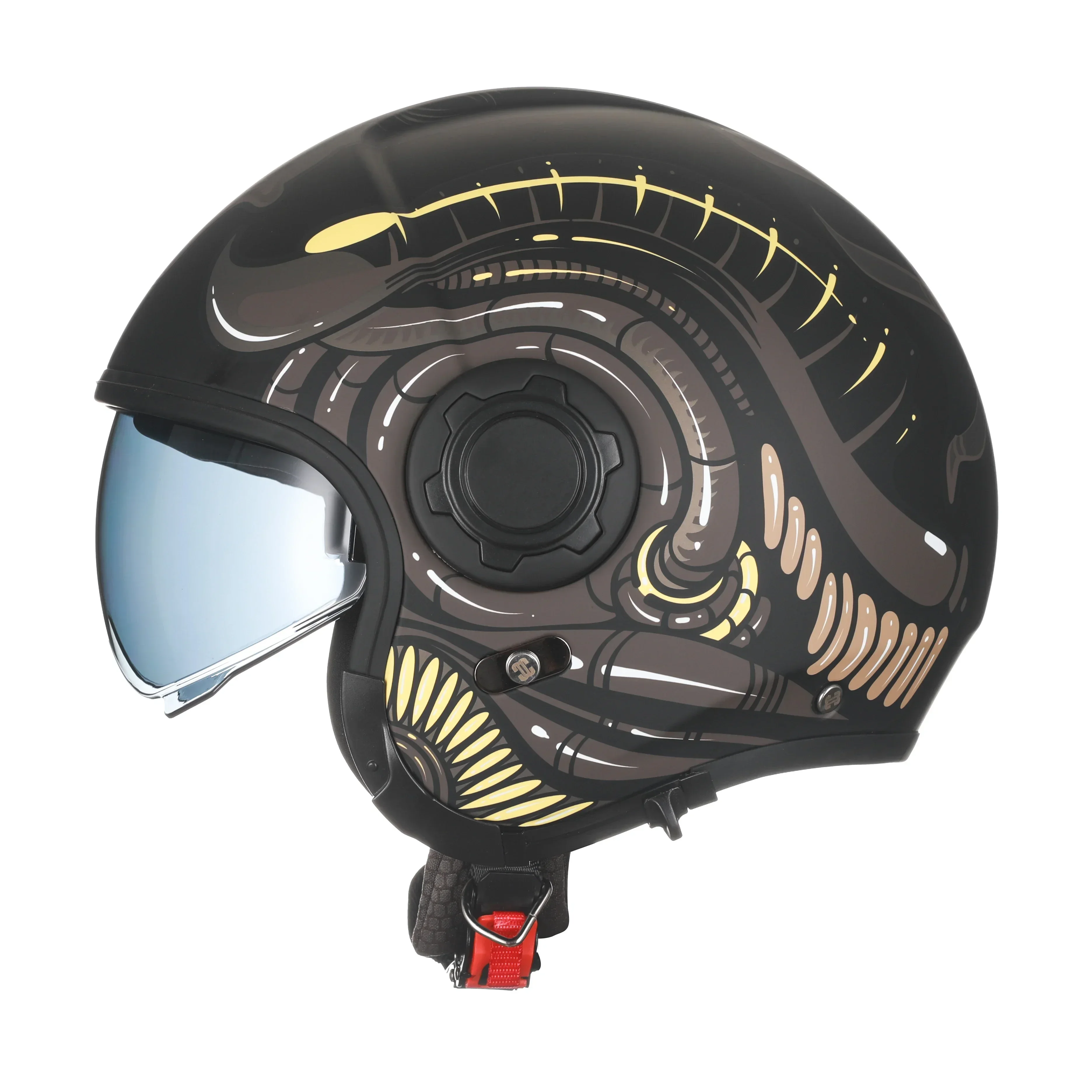 Modular Motorcycle Helmet Full Face Open Face Retro Helme DOT ECE – Bild 4