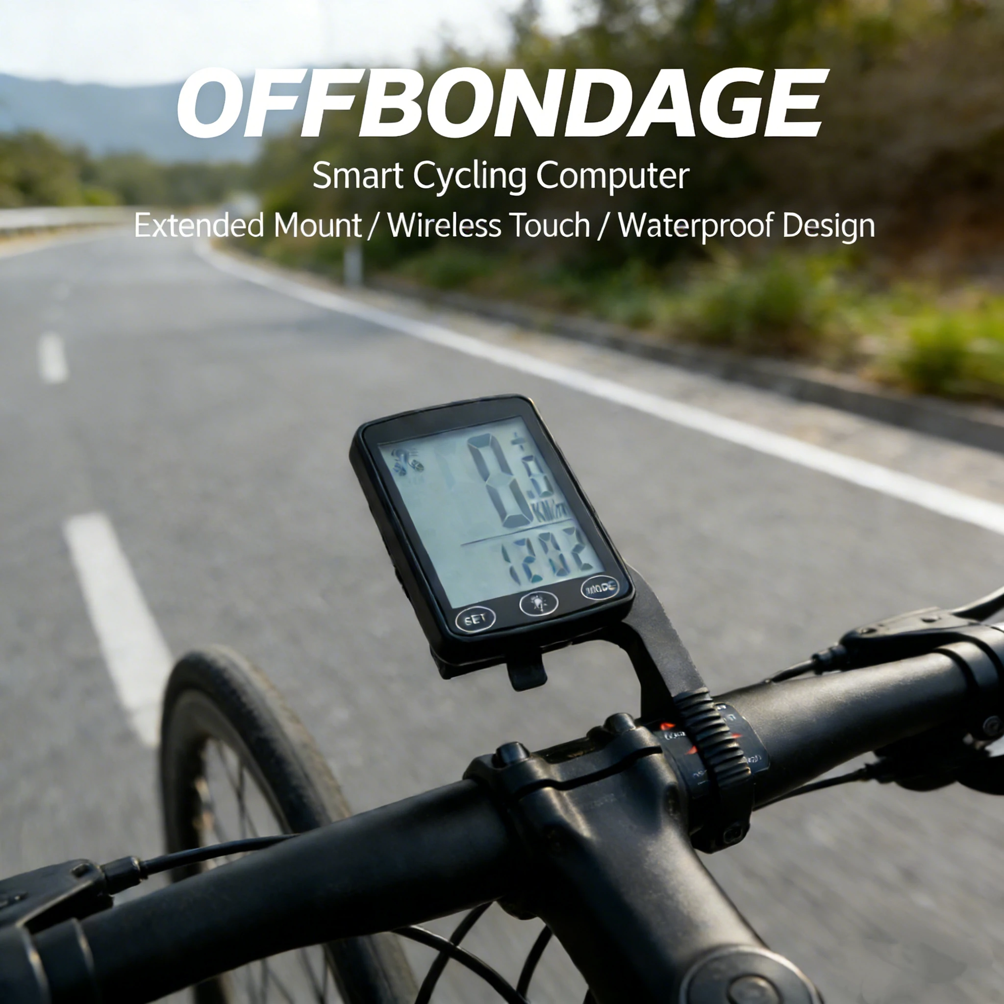 Drahtlose Fahrrad Computer Touchscreen Fahrrad Computer Mountainbike Tacho Trittfrequenz Sensor Gps