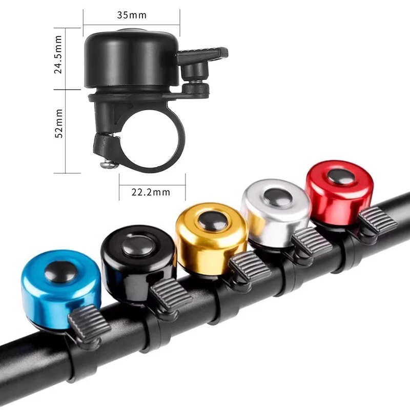 Fahrradklingel Fahrradlenkerklingel Aluminiumlegierungsring – Immagine 4