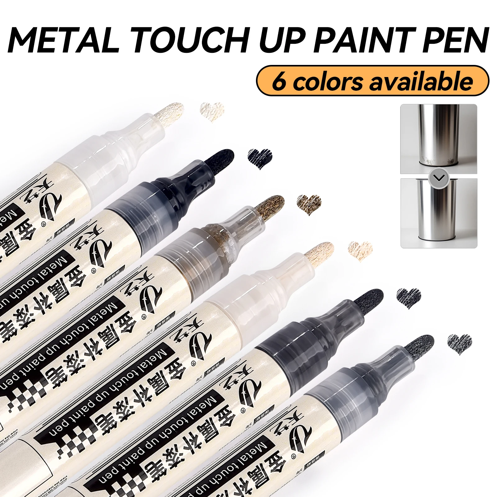 Auto Touch Up Farbe Stift Universal Motorrad Fahrrad Reifen Graffiti Farbe Marker Brief Reparatur Mehrzweck