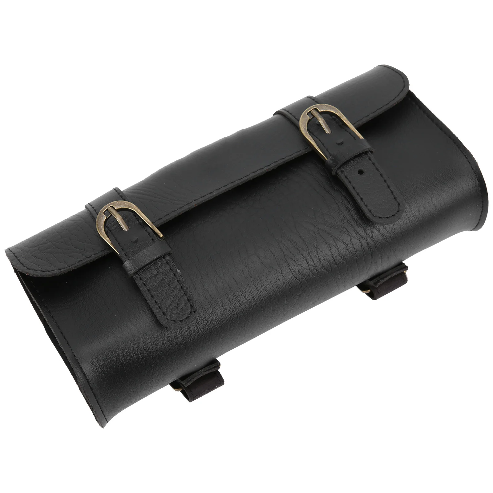 Vintage Fahrradtasche Modische PU-Leder Fahrradsatteltasche – Bild 5