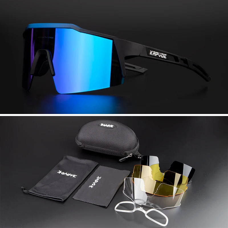 Polarisierte Radfahren Sonnenbrillen Outdoor Fahrrad Brille Männer MTB Radfahren Gläser Frauen Rennrad Gläser