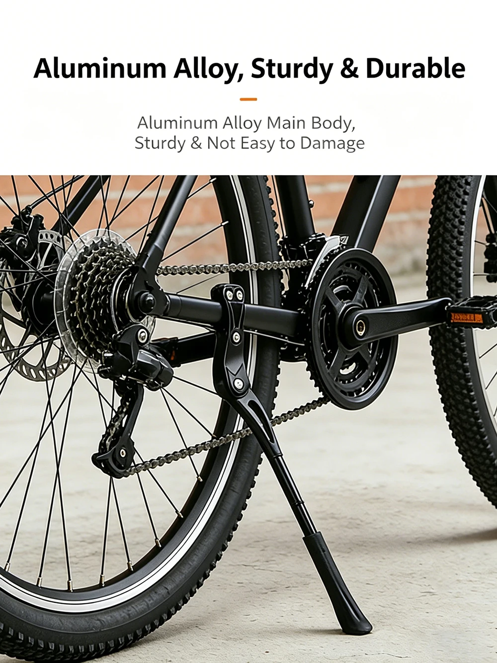 MTB Rennrad-Fahrradständer aus Aluminium, 24/26/27,5/29/700C – Immagine 3