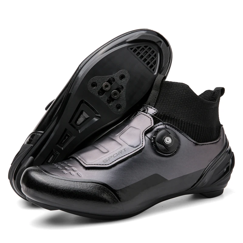 Radfahren Sneaker MTB Männer Sport Rennrad Stiefel Flache Racing Geschwindigkeit Turnschuhe Trail Mountainbike