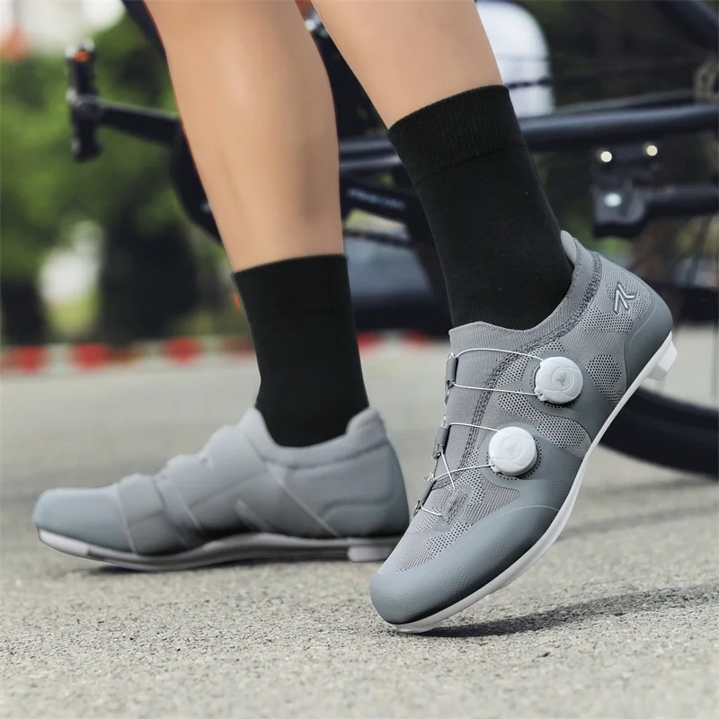 Radsportschuhe MTB Fahrrad-Sneaker Cleat Rutschfeste Herren – Image 4