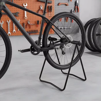 Universeller faltbarer Fahrrad-Aufsteller, dreieckiger Radnaben-Reparaturständer, Seitenständer für vertikales